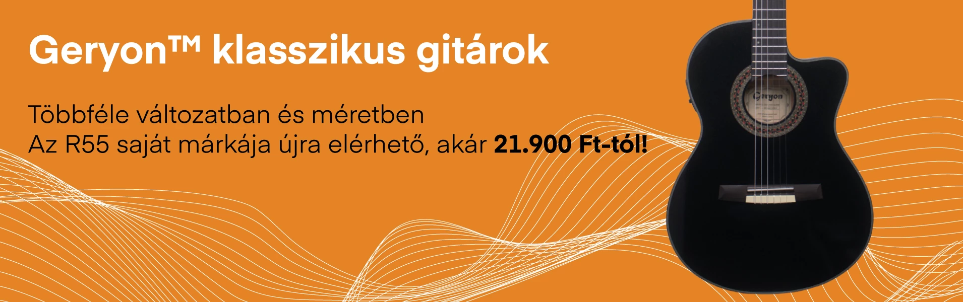 Geryon klasszikus gitárok