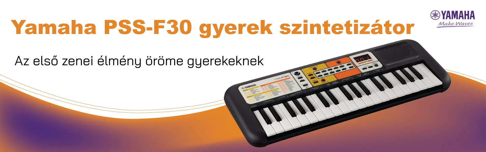 Yamaha PSS-F30 gyerek szintetizátor