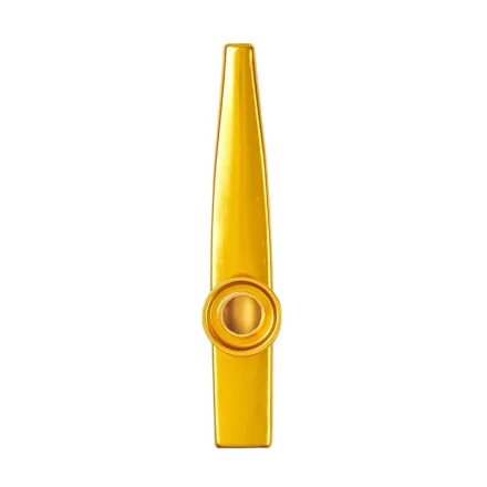 Angel kazoo, fém, arany színű