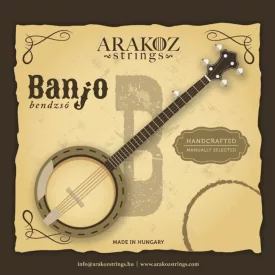 Arakoz banjo húr készlet 0.10 méret