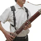 BG B10C - Comfort fagott heveder, fém kampós, párnázott
