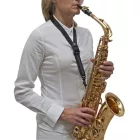 BG S30SH - szaxofon nyakló (standard, műanyag karabineres)