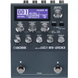 BOSS IR-200 erősítő és IR hangfal szimulátor pedál