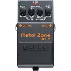 BOSS MT-2 Metal Zone gitár torzító effektpedál