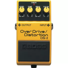 BOSS OS-2 overdrive/distortion effekt pedál