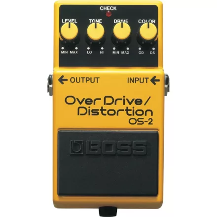 BOSS OS-2 overdrive/distortion effekt pedál