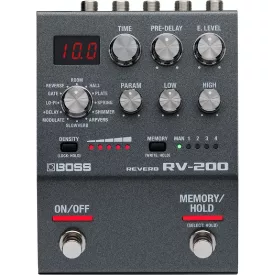 BOSS RV-200 Reverb zengető effektpedál