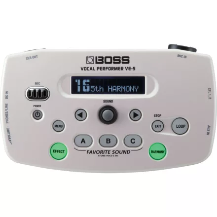 BOSS VE-5 WH ének effekt