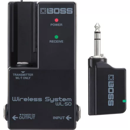 BOSS WL-50 vezeték nélküli gitár adó-vevő szett