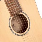 Cort ADMiniE-OP elektro-akusztikus mini gitár, matt natúr, tokkal