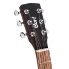 Cort ADMiniE-OP elektro-akusztikus mini gitár, matt natúr, tokkal