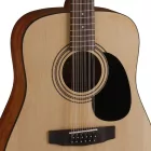 Cort AD810-12-OP, Matt natúr, 12 húros, akusztikus gitár