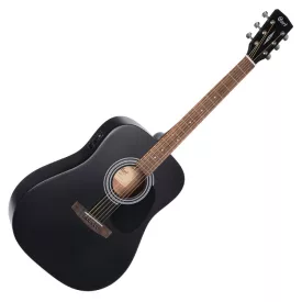 Cort AD810E-BKS fekete, elektro-akusztikus gitár