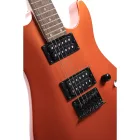 Cort KX100-IO elektromos gitár, rozsda vörös