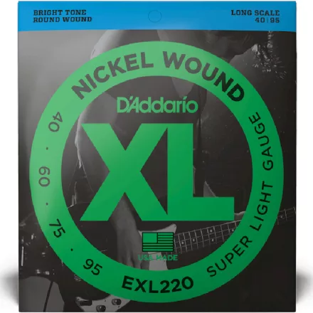 D'addario EXL220 - XL basszusgitár húr készlet