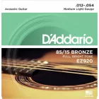D'addario EZ920 - 85/15 bronze akusztikus gitárhúr készlet