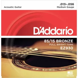   D'addario EZ930 - 85/15 bronze akusztikus gitárhúr készlet