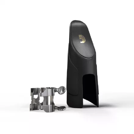 D'addario HAS1S altszax szorító+kupak, ezüstözött
