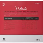 D'addario Prelude csellóhúr készlet 1/2 medium