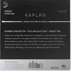 D'addario Kaplan VIVO hegedűhúr készlet, 4/4 medium