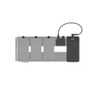 D’Addario Pedal Power Battery Kit, akkumulátoros pedáltáp, adapterekkel