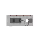 D’Addario Pedal Power Battery Kit, akkumulátoros pedáltáp, adapterekkel