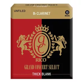 Grand Concert Select THICK Blank B-klarinét nád 4 UNFILED