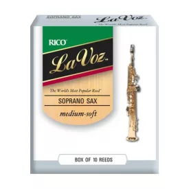 La Voz szopránszaxofon nád - medium-soft
