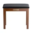 Donner DKB-10 BR zongoraszék tárolóval, barna
