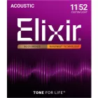 Elixir NANOWEB 11027 akusztikus, bronz gitárhúr készlet