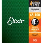 Elixir NANOWEB 14652 basszusgitár húr készlet 45-100 light