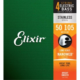 Elixir NANOWEB 14702 basszusgitárhúr készlet