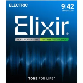   Elixir OptiWeb (19002) 9-42 Super Light elektromos húrkészlet