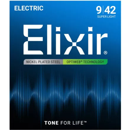 Elixir OptiWeb (19002) 9-42 Super Light elektromos húrkészlet
