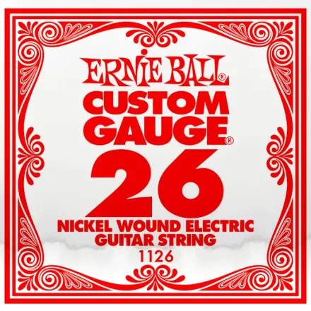Ernie Ball 1126 Nikkelezett elektromos gitárhúr 026