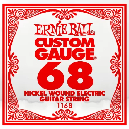 Ernie Ball 1168 Nikkelezett elektromos gitárhúr 068