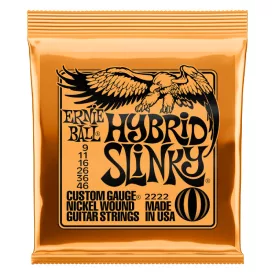   Ernie Ball 2222 Hybrid Slinky 9-46 elektromos gitárhúr készlet