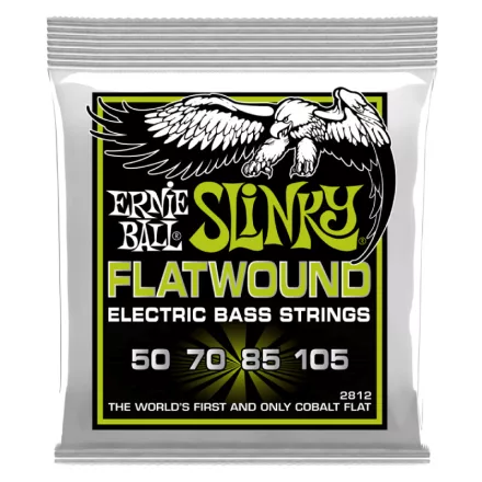 Ernie Ball 2812 Flatwound Regular Slinky basszusgitárhúr készlet