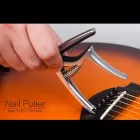 Guitto GGC-03 ezüst kápó akusztikus / elektromos / ukulele