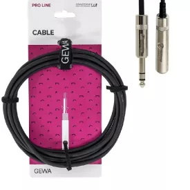GEWA VE10 3,5mm Pro Line Fejhallgató hosszabbító 3 méter