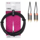 GEWA VE10 Pro Line RCA-RCA kábel 1.5m