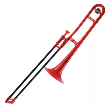 pBone harsona, műanyag, piros/vörös