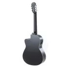 GEWApure Basic elektro-klasszikus gitár 4/4 fekete