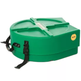 HARDCASE pergőtok 14" - Dark Green / Foam Pads