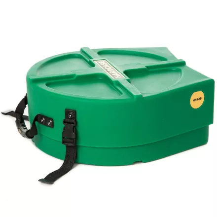 HARDCASE pergőtok 14" - Dark Green / Foam Pads
