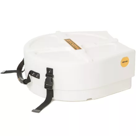 HARDCASE pergőtok 14" - White / Foam Pads