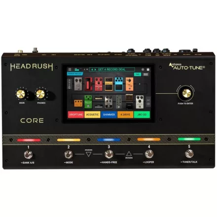 HeadRush Core gitár/ének padló multieffekt