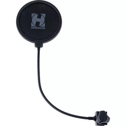 Hercules MH200B Pop filter, gégecsővel, állványra rögzíthető
