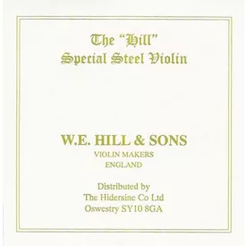 Hill Special hegedű E-húr, medium, hurkos