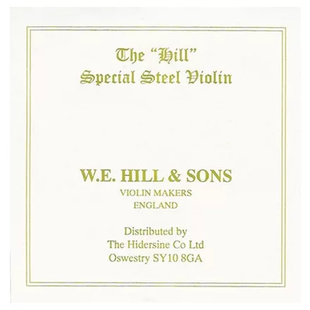 Hill Special hegedű E-húr, medium, hurkos